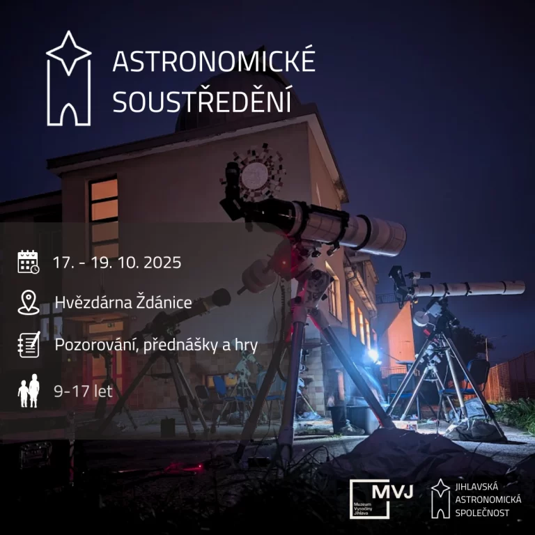 Podzimní astronomické soustředění 2025